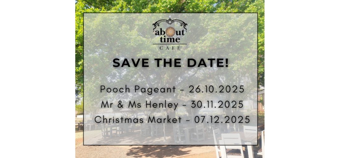 Save the date!